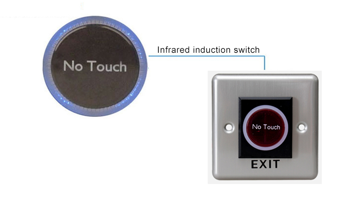 Kein Touch-Exit-Tastenschalter