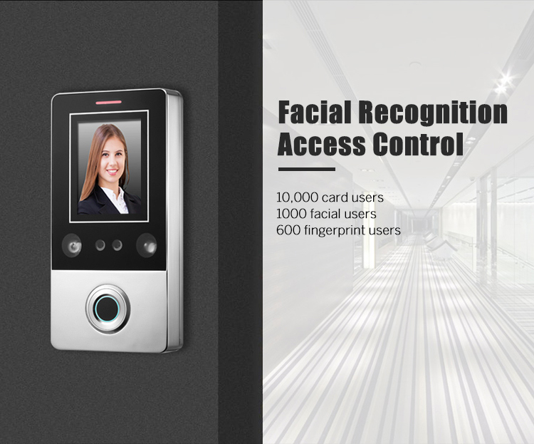 Zutrittskontrollsystem mit Gesichtserkennung aus Metall