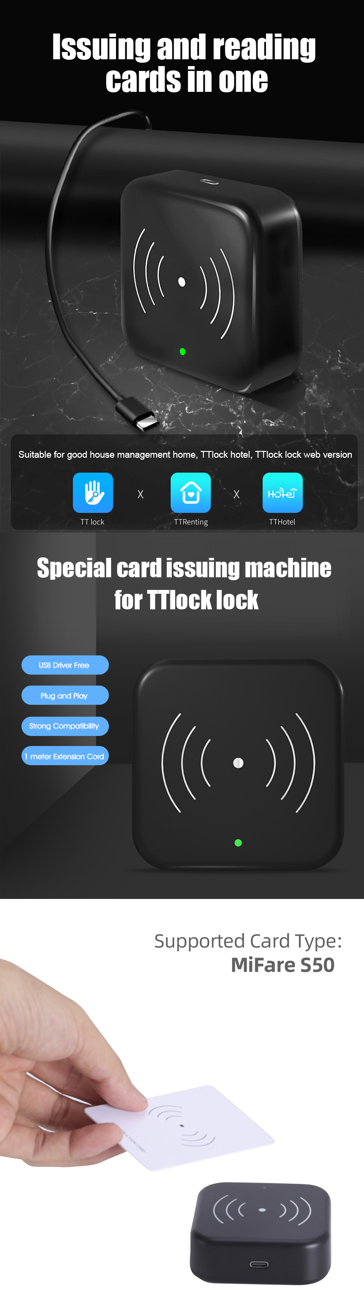 TTLock-Kartenleser-Encoder