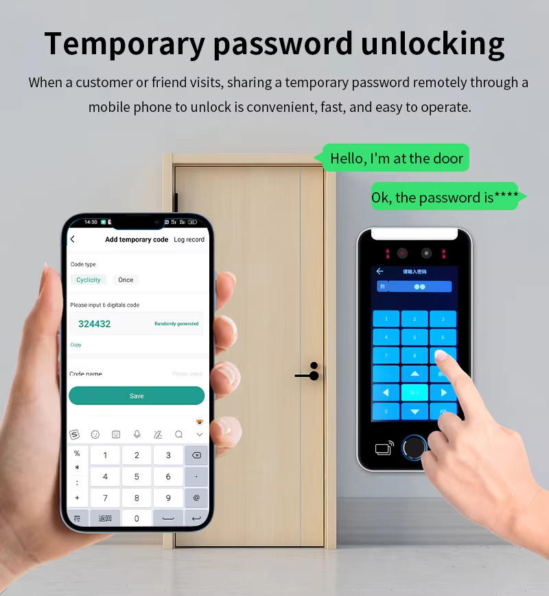 Tuya Dynamic Facial Access Control 
