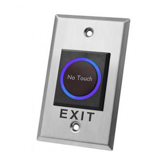 Touchless exit button