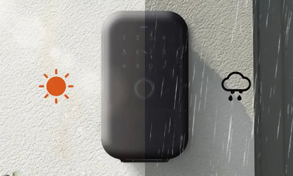 K5F wasserdichte Smart Key Box unterstützt TTLock oder Tuya Bluetooth